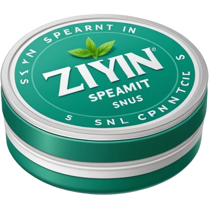 Zyn spearmint snus emoji