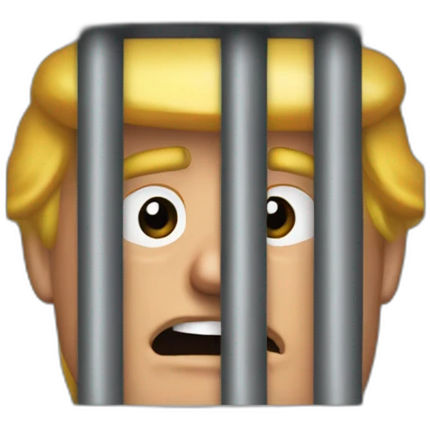 trump-in-jail-cell emoji