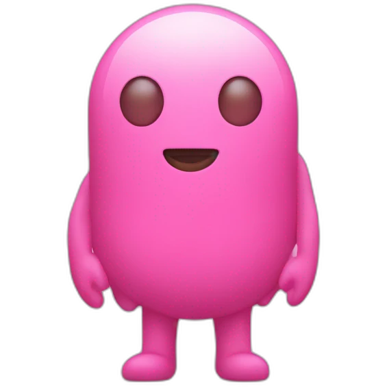 pink guy on 4 legs emoji
