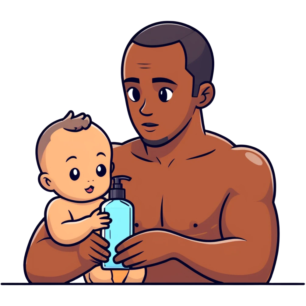 diddy with babyoil emoji