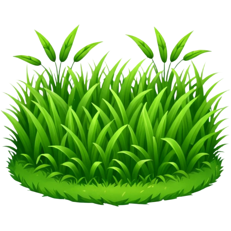 Grass field emoji