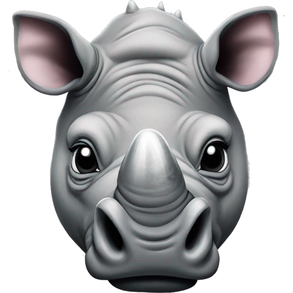 rhino with a raiders tattoo  emoji