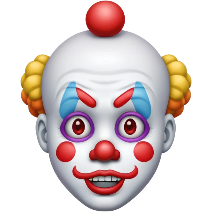 Sad clown emoji emoji