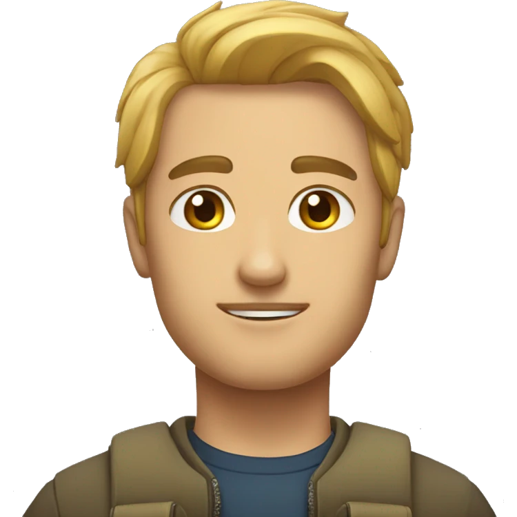 Satıcı yaşlı adam emoji