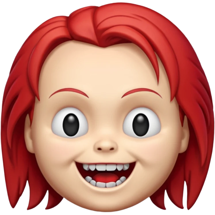 Un emojin de chuky emoji