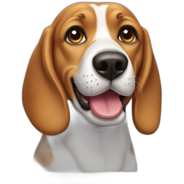 Beagle buddy emoji