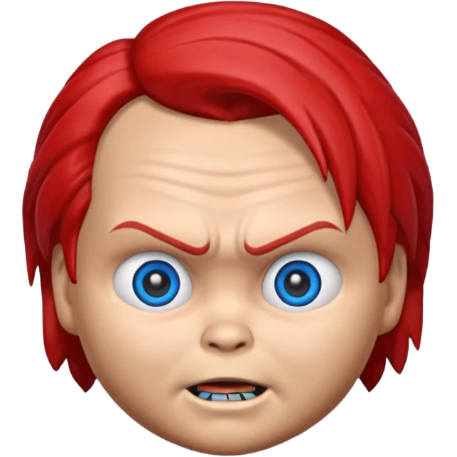 Un emojin de chuky emoji