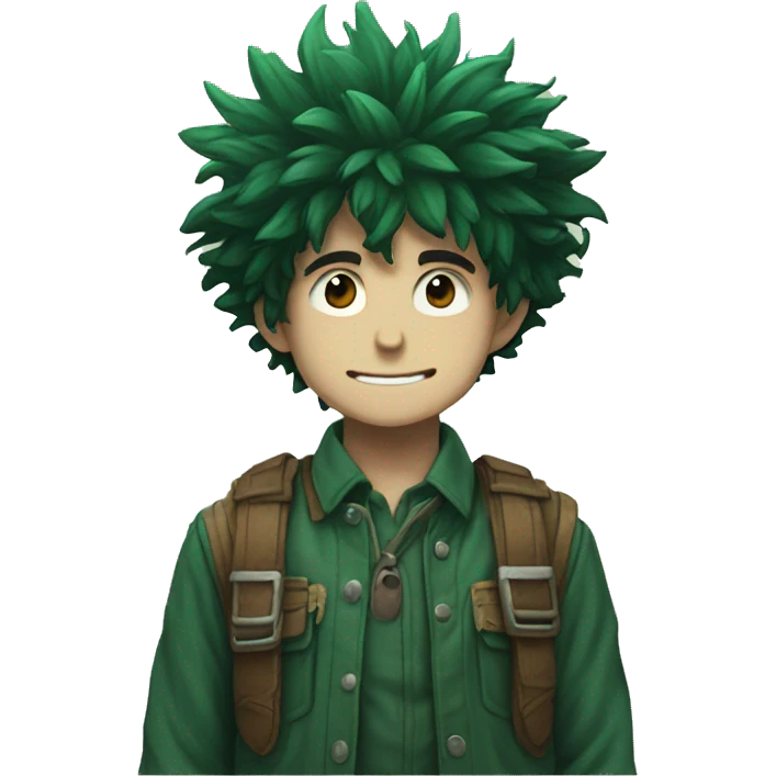 Deku one for all emoji