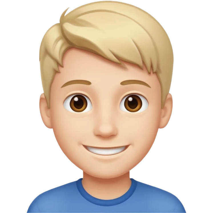 پسر جذاب خوش خنده emoji
