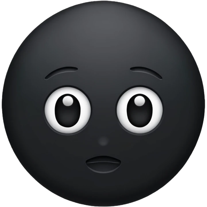 Punto negro emoji