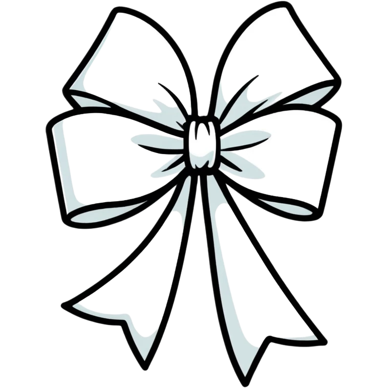 A bow emoji
