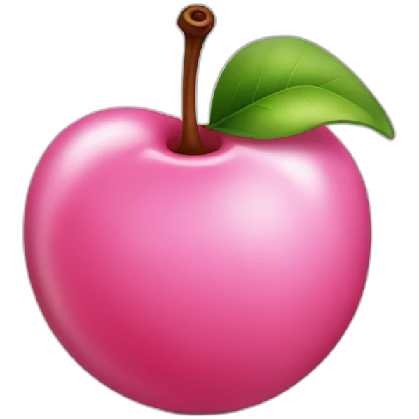 pink cherry emoji