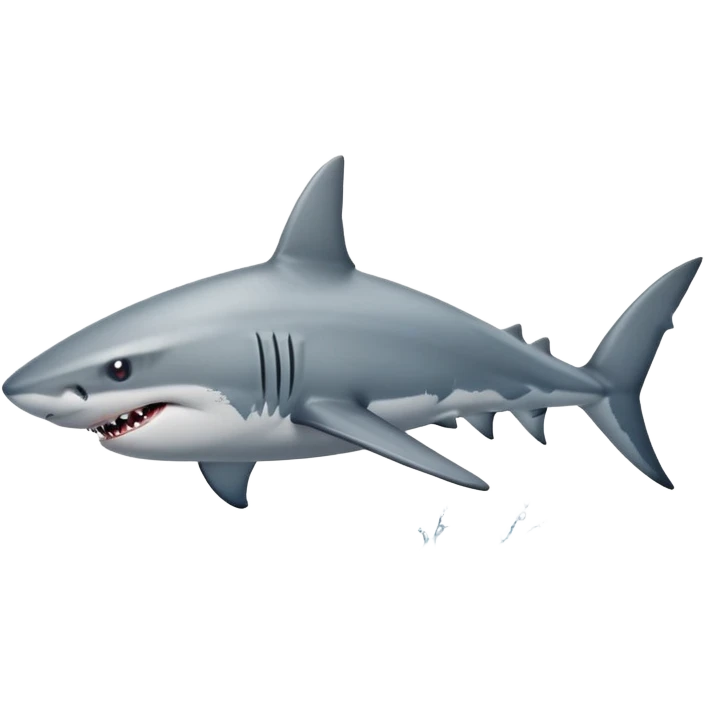 shark out for a walk emoji