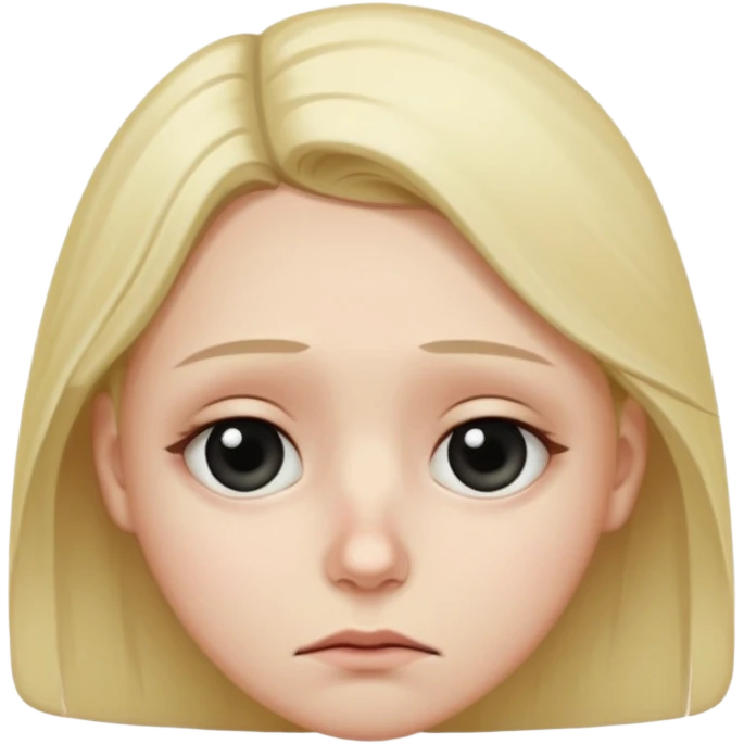 Very tired and depressed emoji