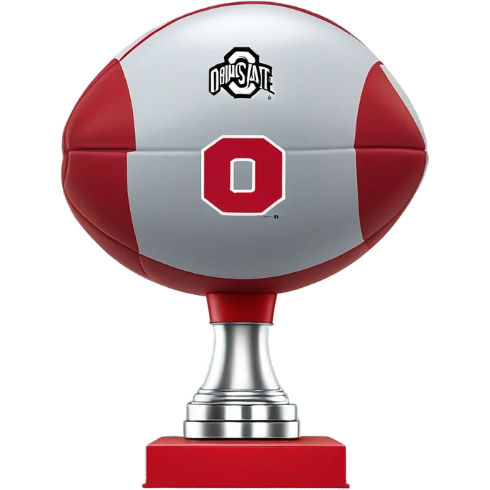 the ohio state university troohy emoji