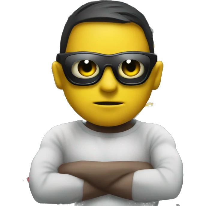 cyclops on dj board emoji