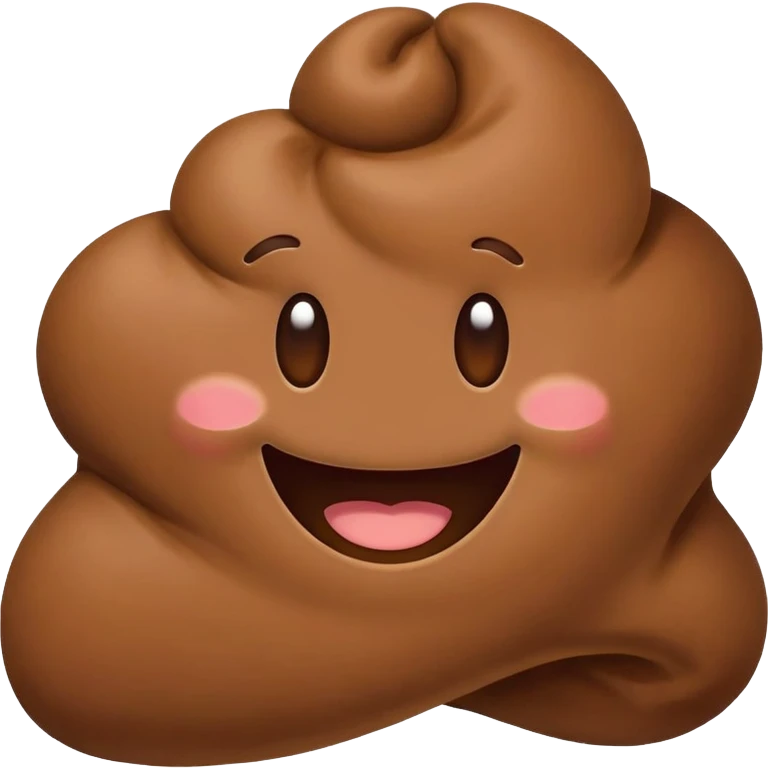 happy poop emoji, smiling emoji