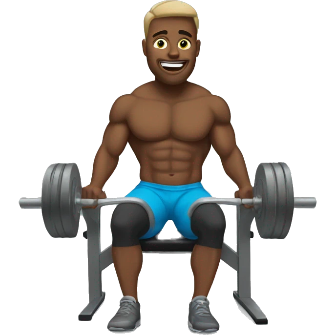 At the gym  emoji