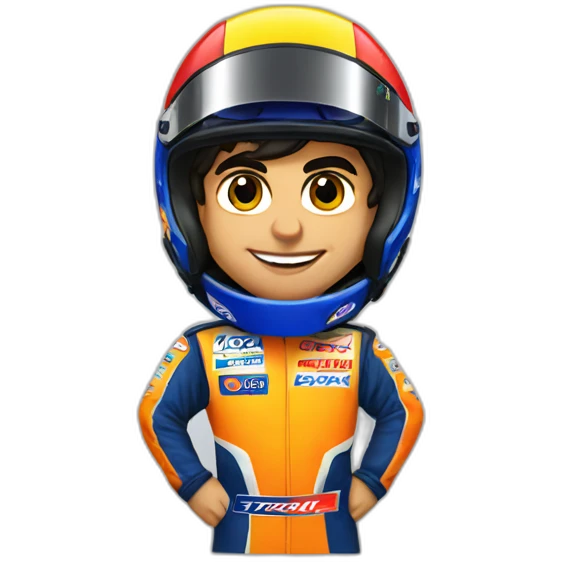 Carlos sainz Junior emoji