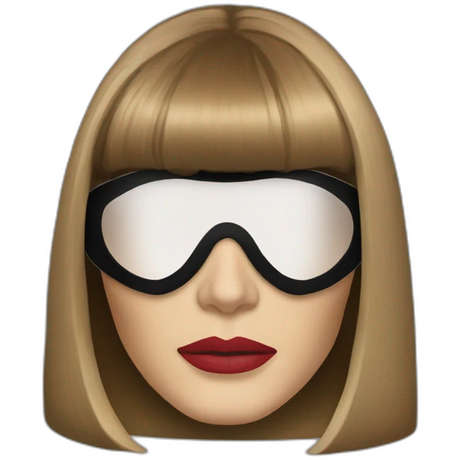 Anna wintour star wars mask emoji