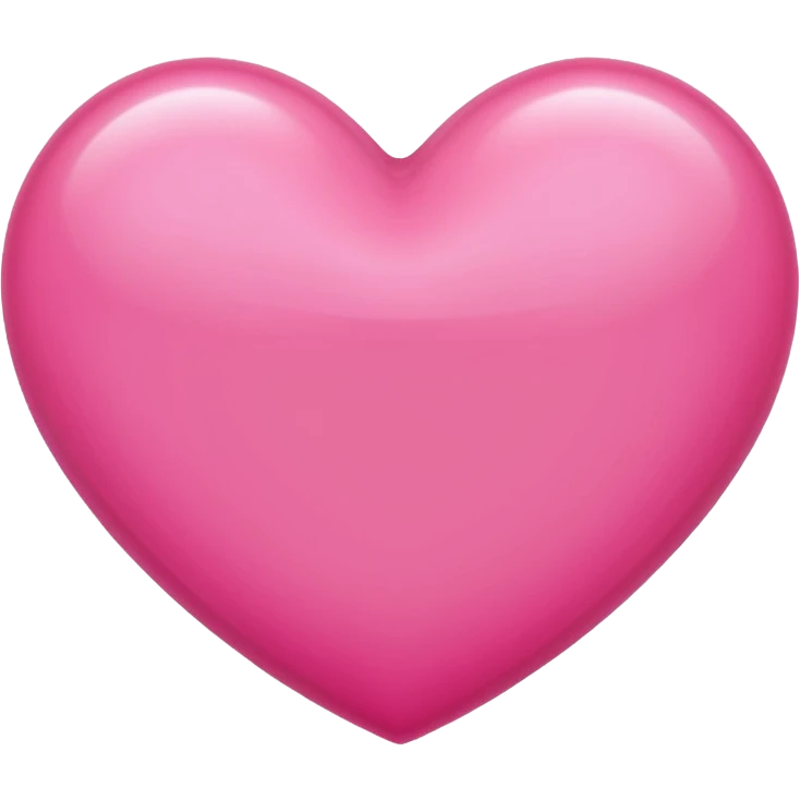 Pink heart  emoji