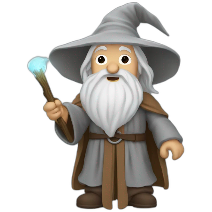 gandalf telling a story emoji
