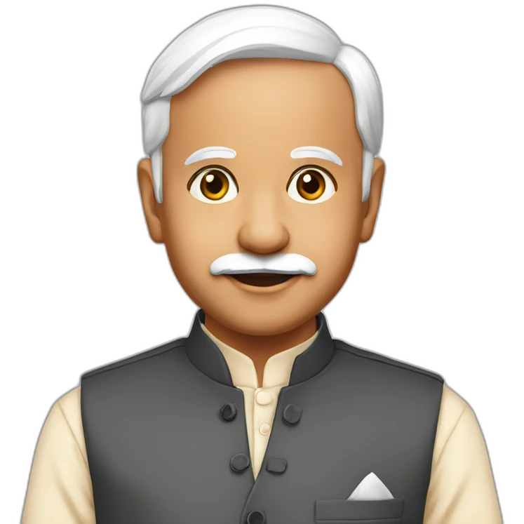 Young Narendra Modi emoji