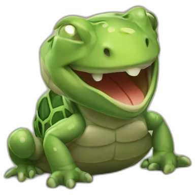 Strohhalm x Schildkröte emoji