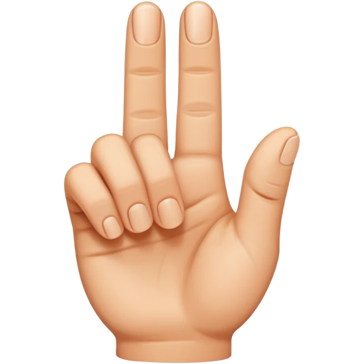 index finger emoji