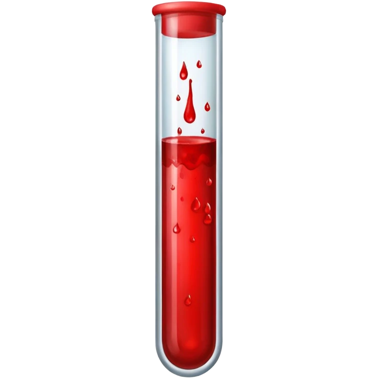 🧪 filled with blood emoji