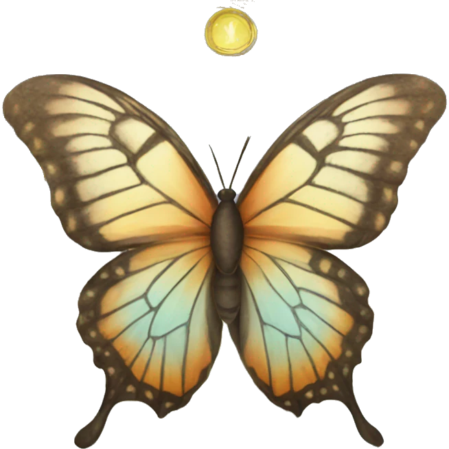 Butterfly tarot emoji