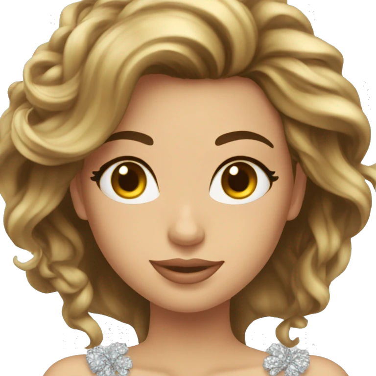 miss france avec de long cheveux emoji