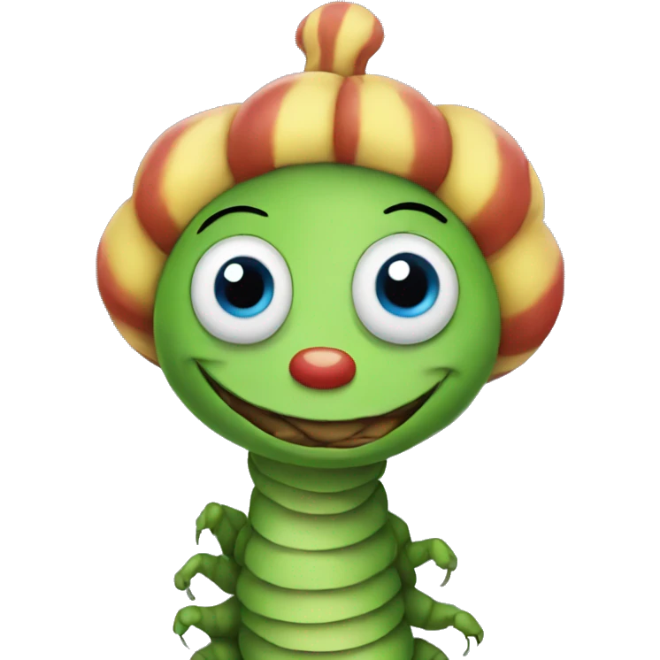 Caterpillar Alice In Wonderland  emoji
