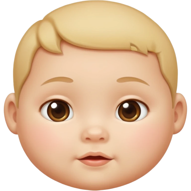 A baby face emoji
