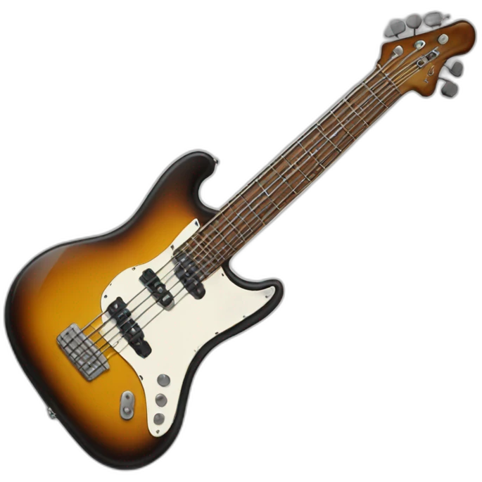 guitare basse emoji