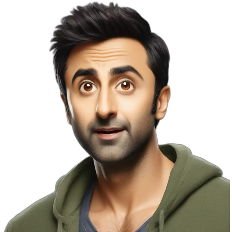 Ranbir Kapoor in animal emoji