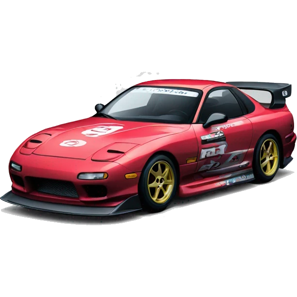 RX7 FC drift emoji