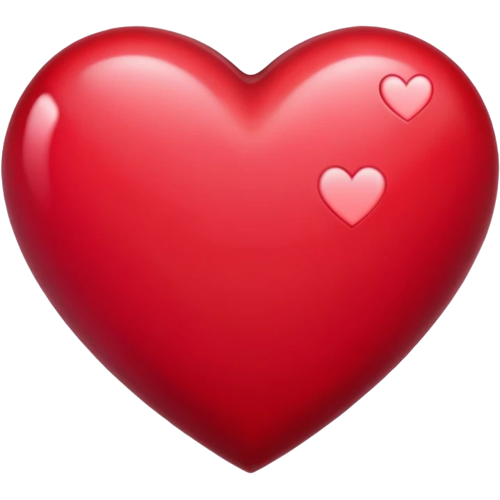 Corazón bordo emoji