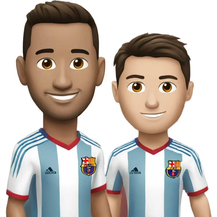Cr7 et Messi emoji
