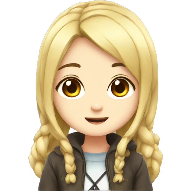 cute anime girl emoji