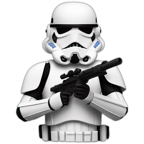 Crypto King Storm Trooper emoji