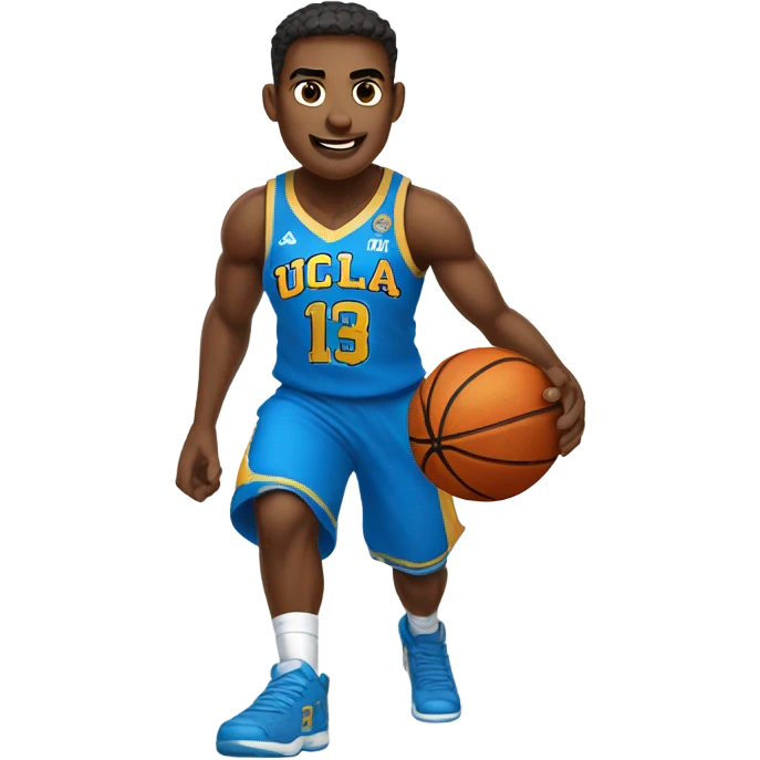 UCLA basketball player emoji