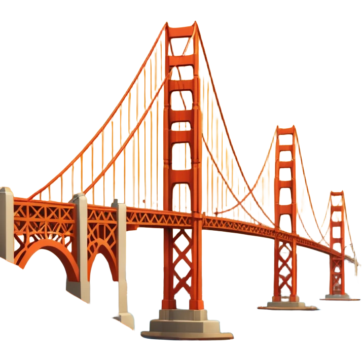 golden gate bridge emoji