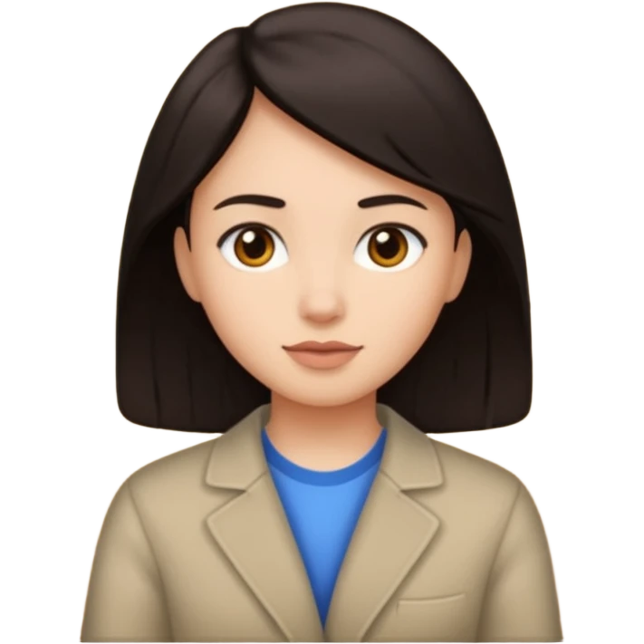 cabelos mais escuros emoji