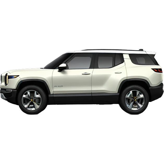 Rivian r3 car driving  emoji