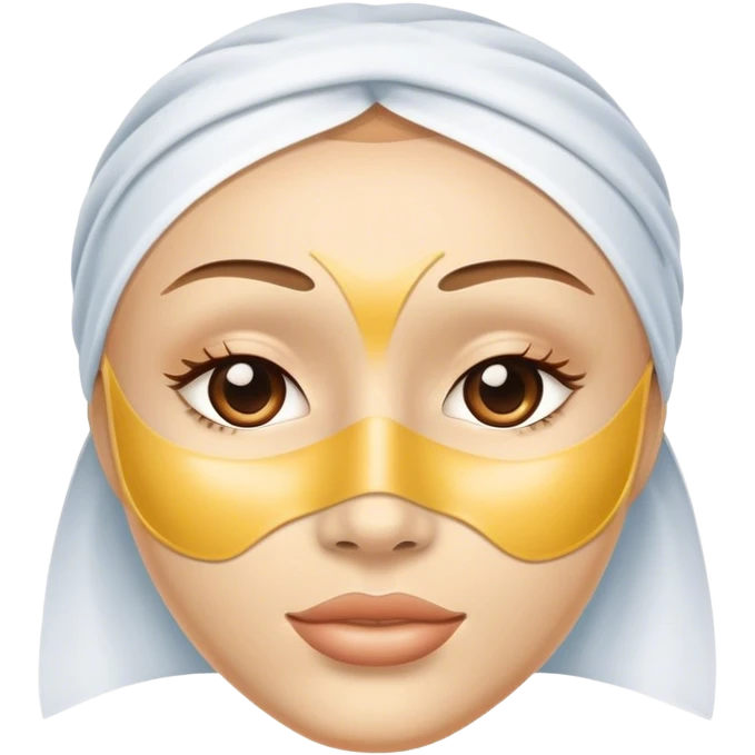 Skincare mascarilla emoji