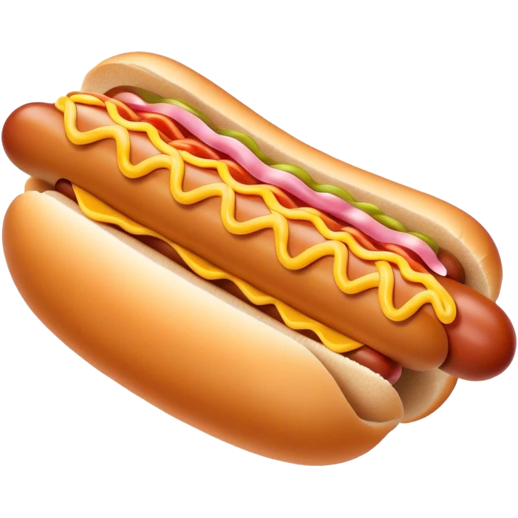 hot dog emoji