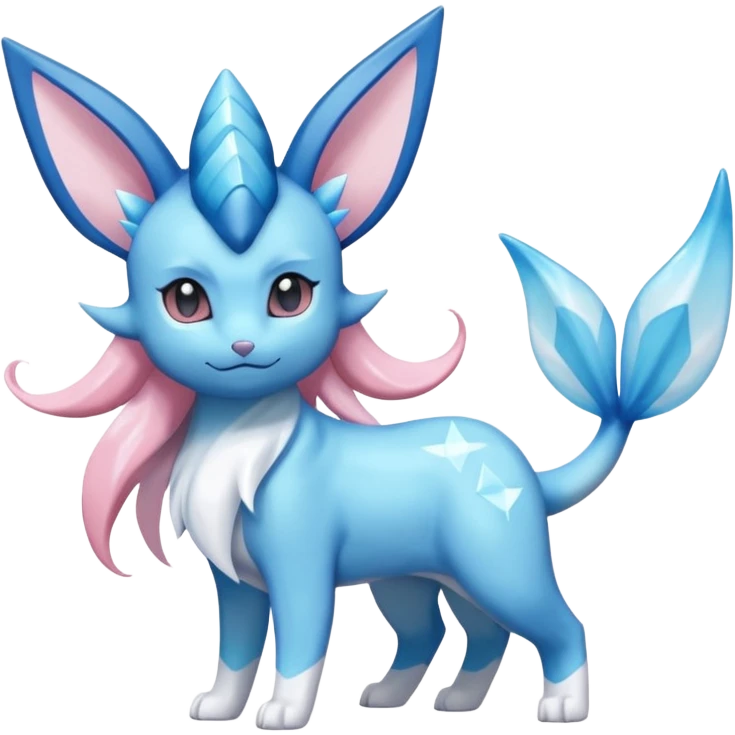 Vaporeon-Glaceon-Sylveon-Amaura-Fakémon-fusion emoji