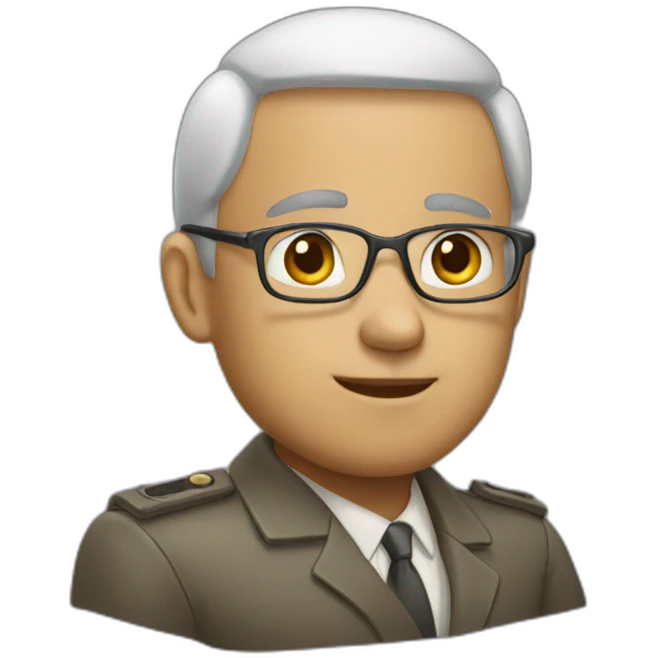 Smart person emoji