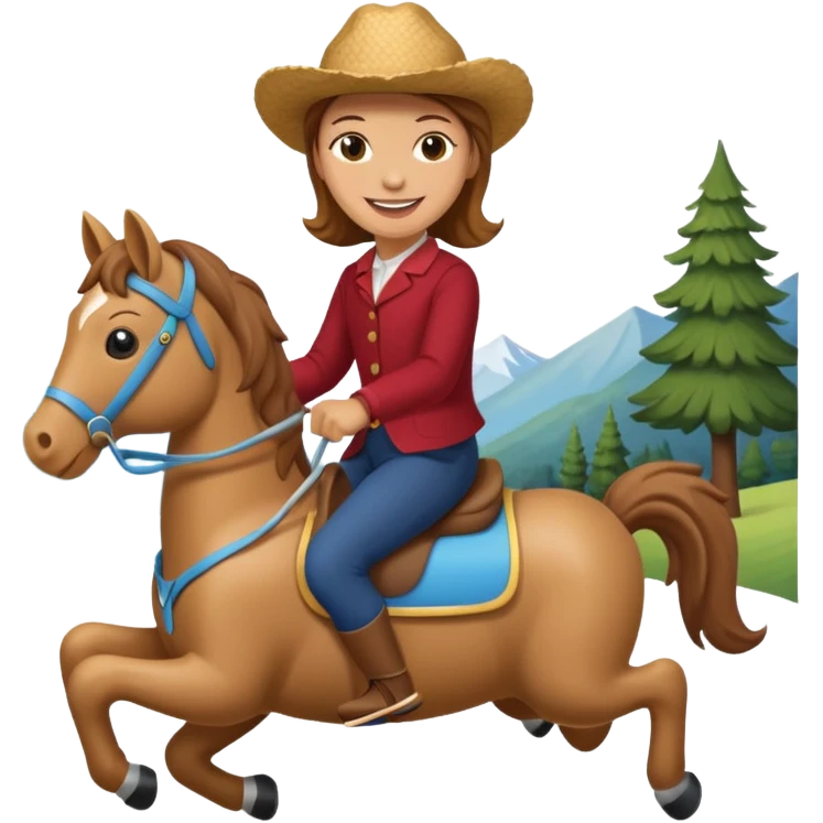 hobby horsing emoji